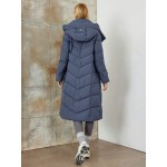 Zip Up Hooded Women s Winter Warm Padded Coat