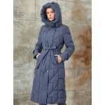 Zip Up Hooded Women s Winter Warm Padded Coat